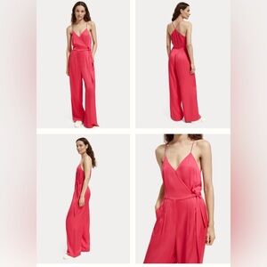 🩷 NWT Scotch & Soda Lightweight V-neck racer back Jumpsuit 🩷 Size 36